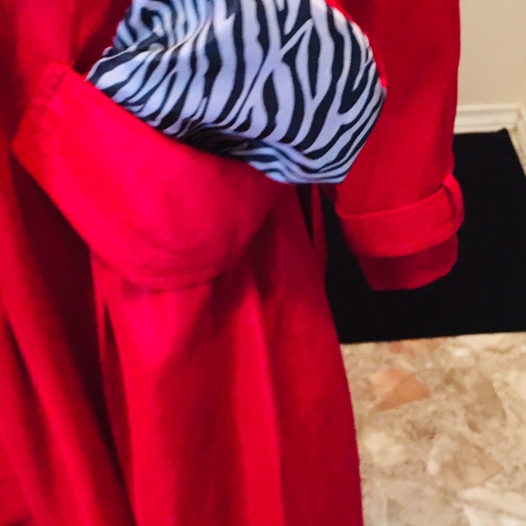 New Especially Yours Bubble Coat/Dress by Studio EY.  Red 1X Size - Picture 6 of 13